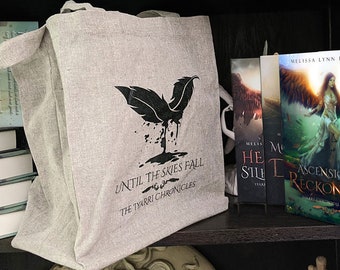 Iyarri Chronicles "Until the Skies Fall" Book Bag Tote Reusable Bag
