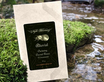 Alluvial Hair Clarifying Treatment Chelating Crystal Rinse Zero Waste Beauty 10g