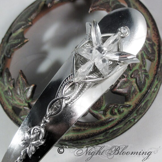 Arwen Evenstar Lord or the Rings Avian Hair Clip Large - Etsy display picture 1