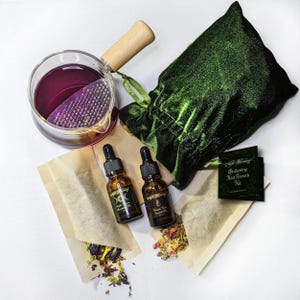 Awakening Hair Growth Kit: Travel Kit, Get Well Soon Gift, Self Care Gift for Long Hair image 2