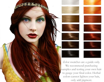Enyo: Burgundy Red Herbal Henna Hair Dye & Color 100G