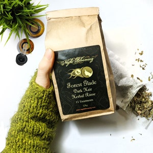 Forest Glade Herbal Rinse for Dark Hair 15 Treatments image 1
