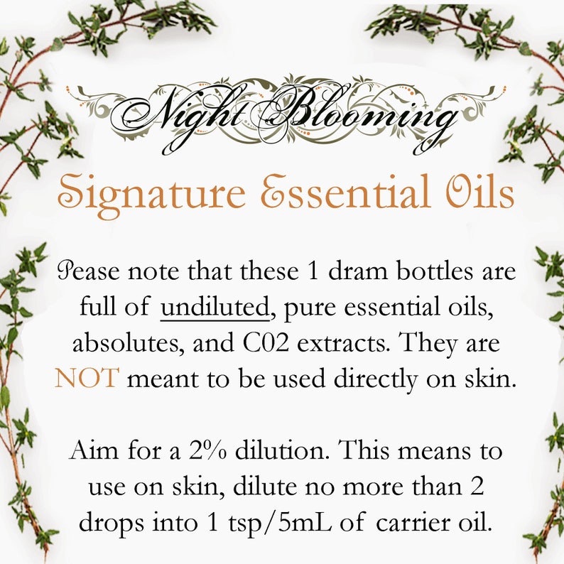 Signature Essential Oil Blends for Diffusers 1 Dram image 3