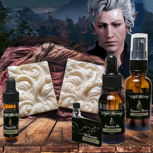 Astarion Cologne Oil, Mister Perfume or Shampoo & Conditioner Bar Baldur's Gate 3 BG3