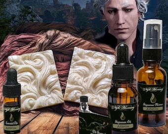 Astarion Cologne Oil, Mister Perfume or Shampoo & Conditioner Bar Baldur's Gate 3 BG3