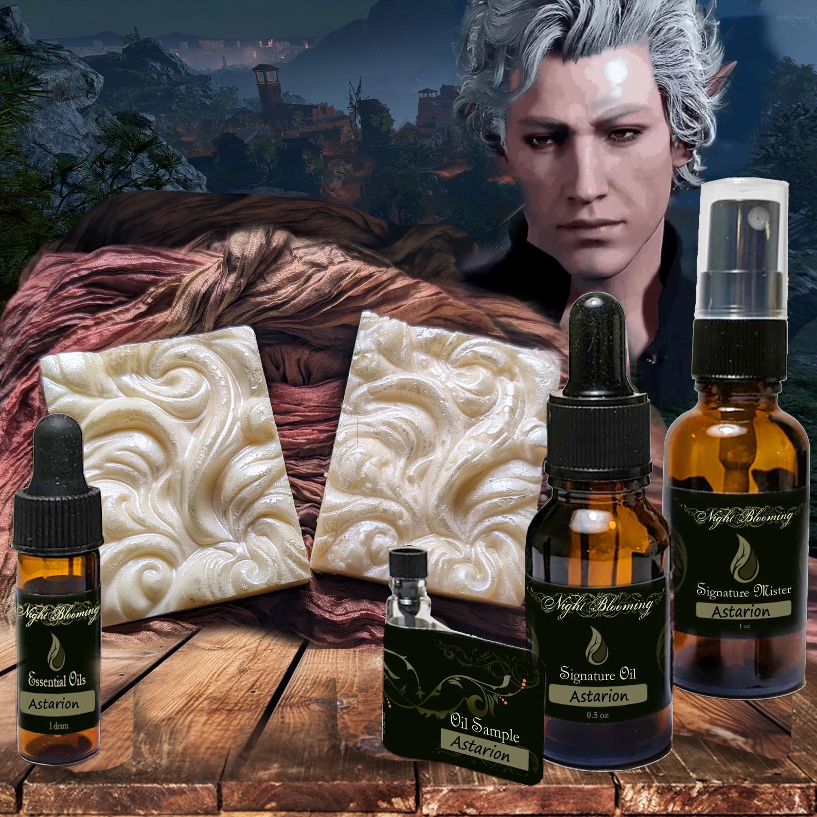 Astarion Cologne Oil, Mister Perfume or Shampoo & Conditioner Bar Baldur's Gate 3 BG3