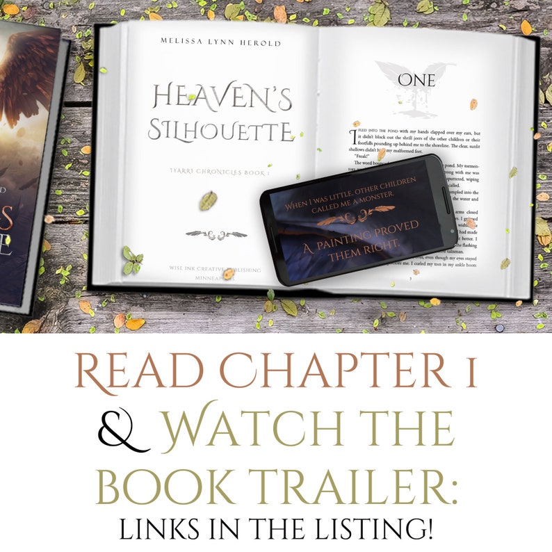 Heaven's Silhouette: Iyarri Chronicles Book 1 by Melissa Lynn Herold Fantasy Hardcover image 4