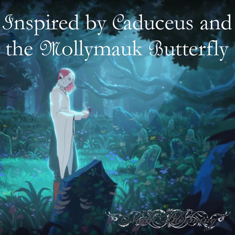 Blooming Grove Caduceus & Mollymauk Butterfly Herbal Tea 170g Critical Role image 4
