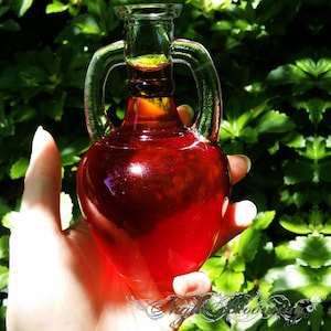 Dragon's Blood Organic Oil Dungeons & Dragons Beard Oil RPG Gift Witchcraft Altar Anointing Oil image 1