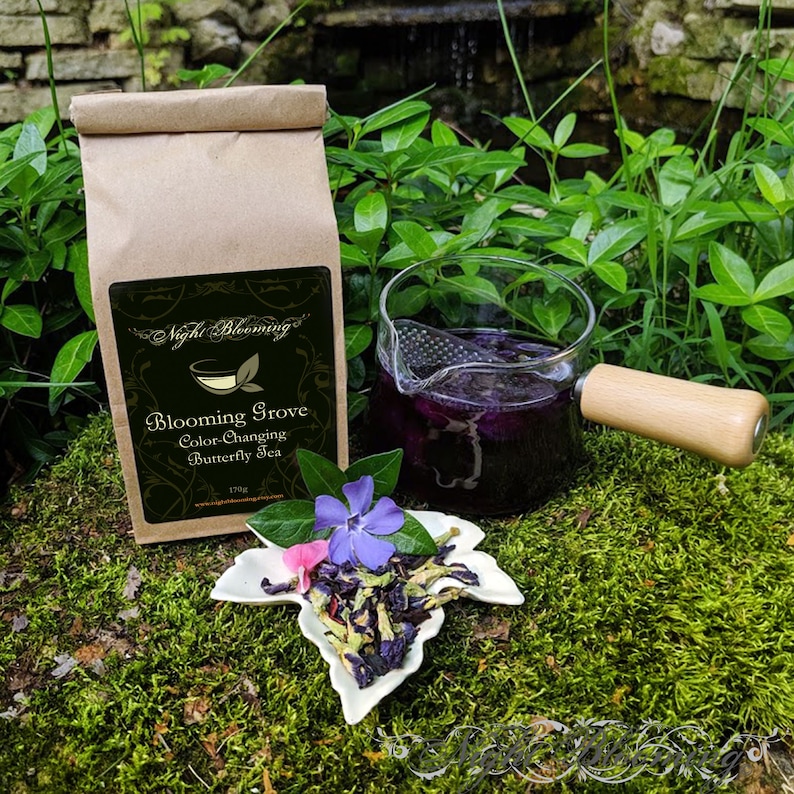 Blooming Grove Caduceus & Mollymauk Butterfly Herbal Tea 170g Critical Role image 1