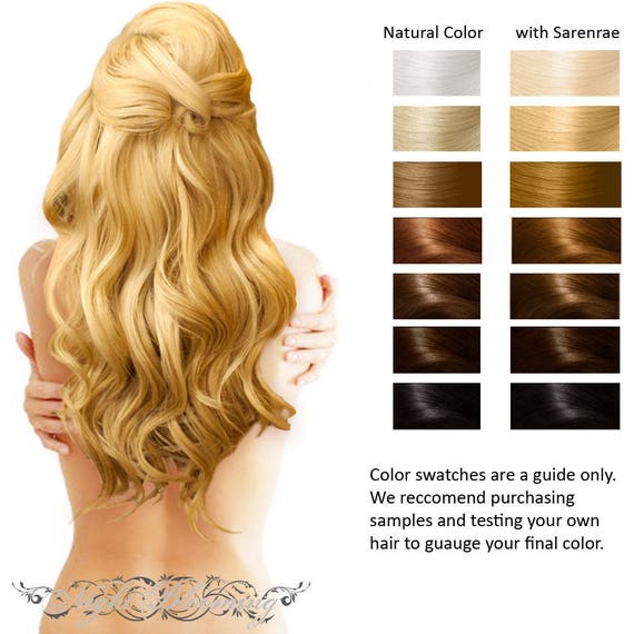 Sarenrae Blonde Herbal Hair Color And Conditioner 100g Etsy