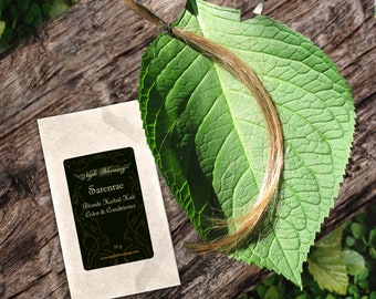 Sarenrae Blonde Hair Dye and Natural Color without henna 10g Sample