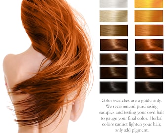 Fire Genasi: Tintura per capelli naturale all'henné rosso e tinta per capelli all'henné allo zenzero 100 g