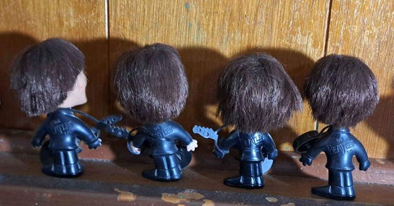 The Fab Four Beatles Vintage Remco Dolls- 1964 Rare Edition - Etsy