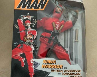 Hasbro Ninja Military Action Man Figure With Hi-tech Crossbow. - Etsy