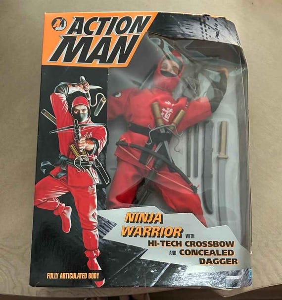Hasbro Ninja Military Action Man Figure With Hi-tech Crossbow. - Etsy