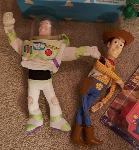 Toy Story 1995 Vintage Character Collection. Items Not Sold