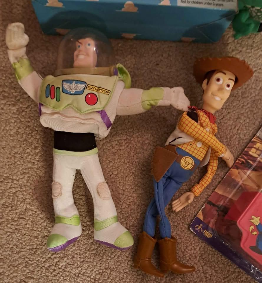 Toy Story 1995 Vintage Character Collection. Items Not Sold