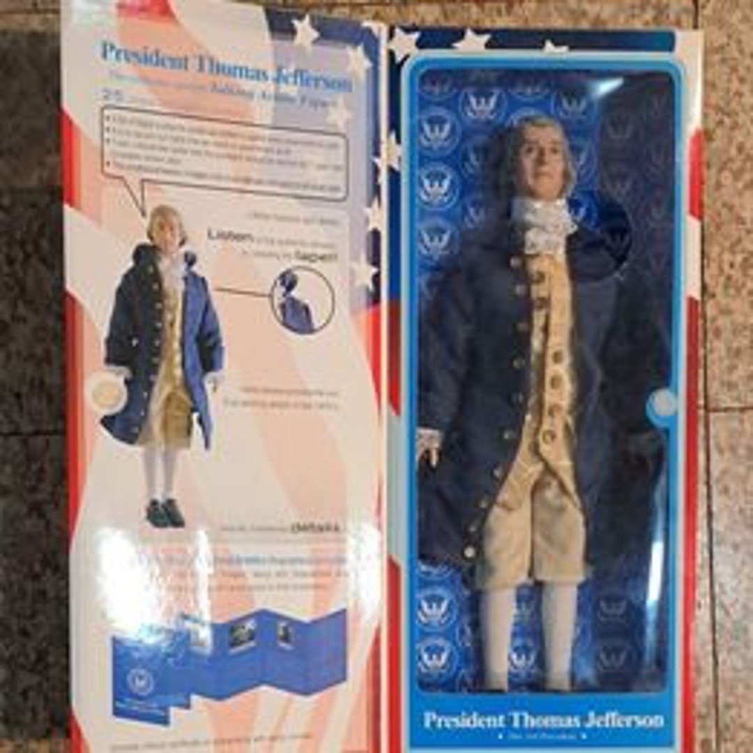 Toy Presidents Talking Action Figure-thomas Jefferson-new in Original ...