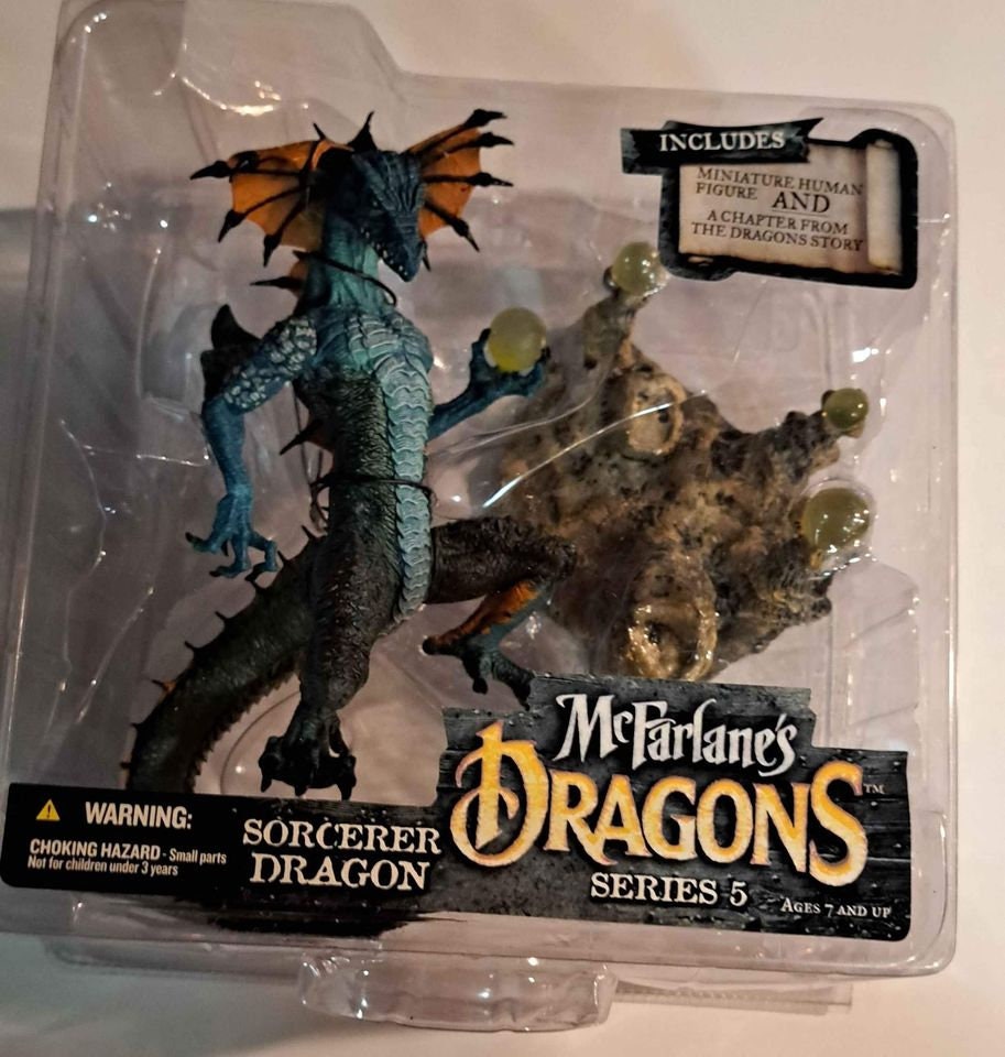 Mcfarlane Dragon Series 5 Sorcerer Dragon - Etsy