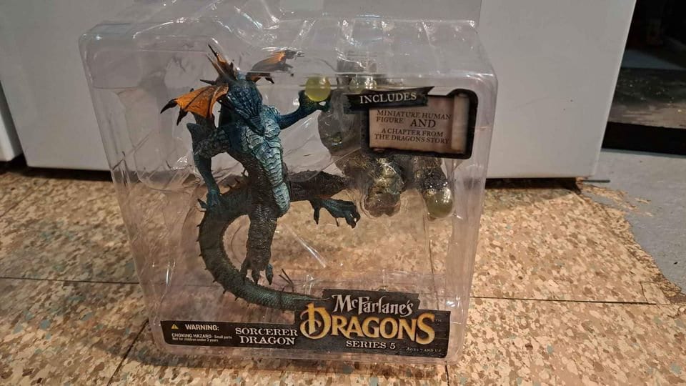 Mcfarlane Dragon Series 5 Sorcerer Dragon - Etsy Canada