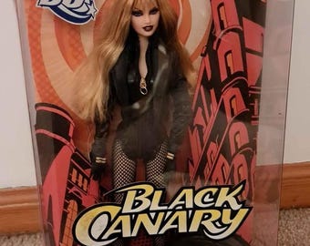 Black Canary DC Barbie Collector Black Label Doll