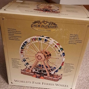 Gold Label Collection World&#39;s Fair Ferris Wheel Mr. Christmas 2006