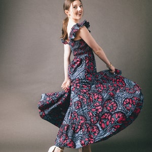 Musu nyinma midi dress