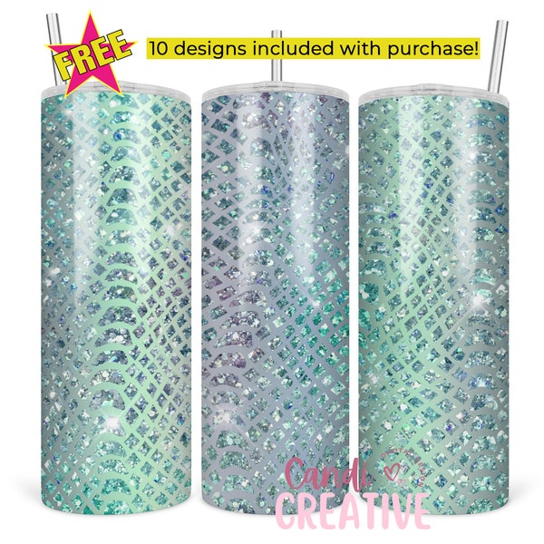 Glitter Tumbler Wrap PNG, Snakeskin Tumbler 20oz Tumbler Wrap PNG Sublimation Design, 20oz Skinny Straight Tumbler Wrap PNG, Seamless Design