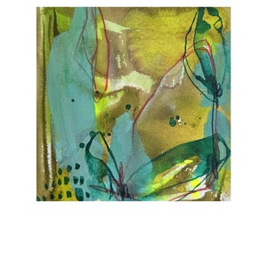 Abstract mixed media giclée art print No. 67 image 2