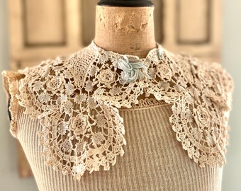 Antique Handmade Lace Collar