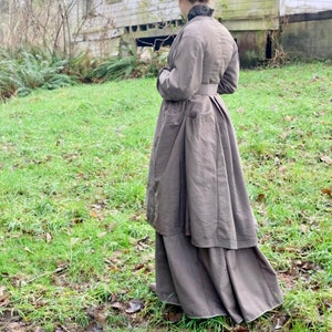 Civil War Era Grey Walking Suit XS