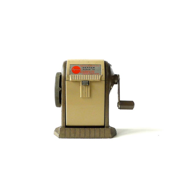 Vintage Apsco Dexter Super 10 Pencil Sharpener