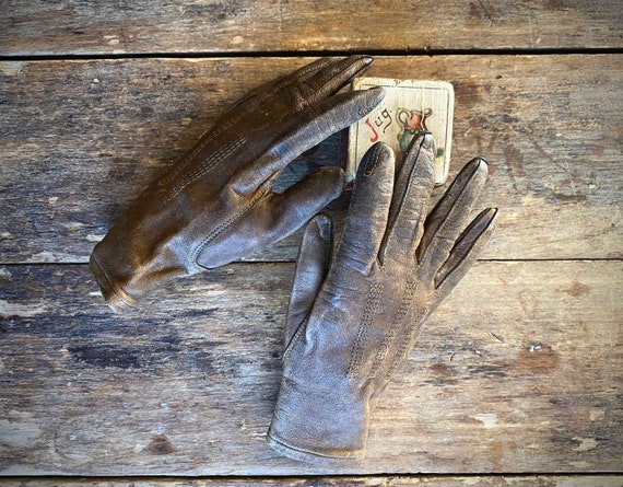 Children's Leather Gloves - image 3