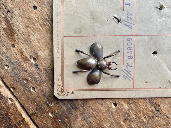 New Old Stock Insect Bug Brooch - image 10