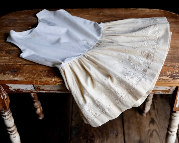 Victorian Girls Petticoat Underdress Size 4