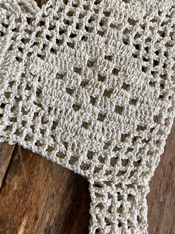 Vintage Crochet Yoke XS - image 5