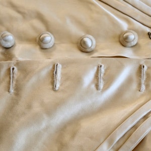 Antique 1850s Silk Satin Bodice image 6