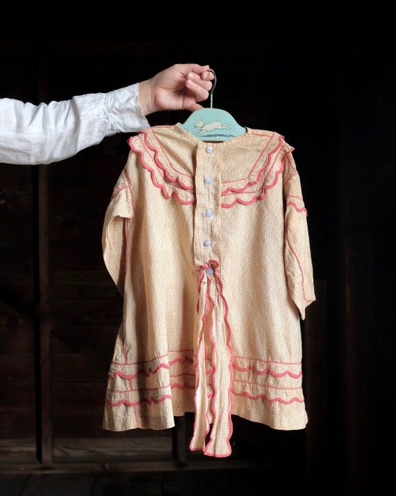 Early Calico Child's Dress