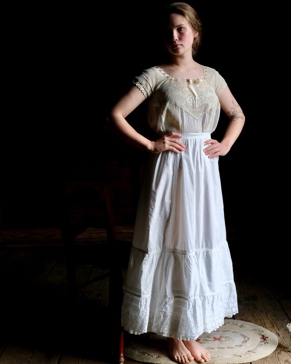 Antique 1860s Petticoat XS