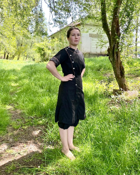 Edwardian 1910s Gym Suit 26" Waist