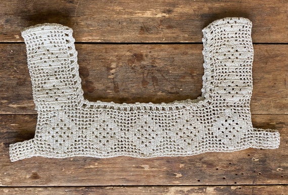 Vintage Crochet Yoke XS - image 3