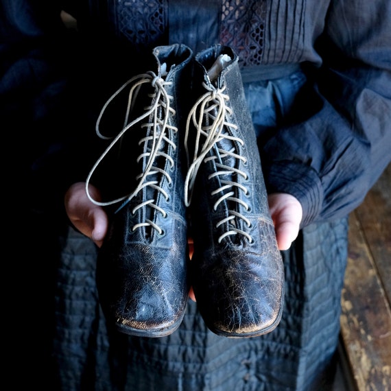 Antique Amish Boots