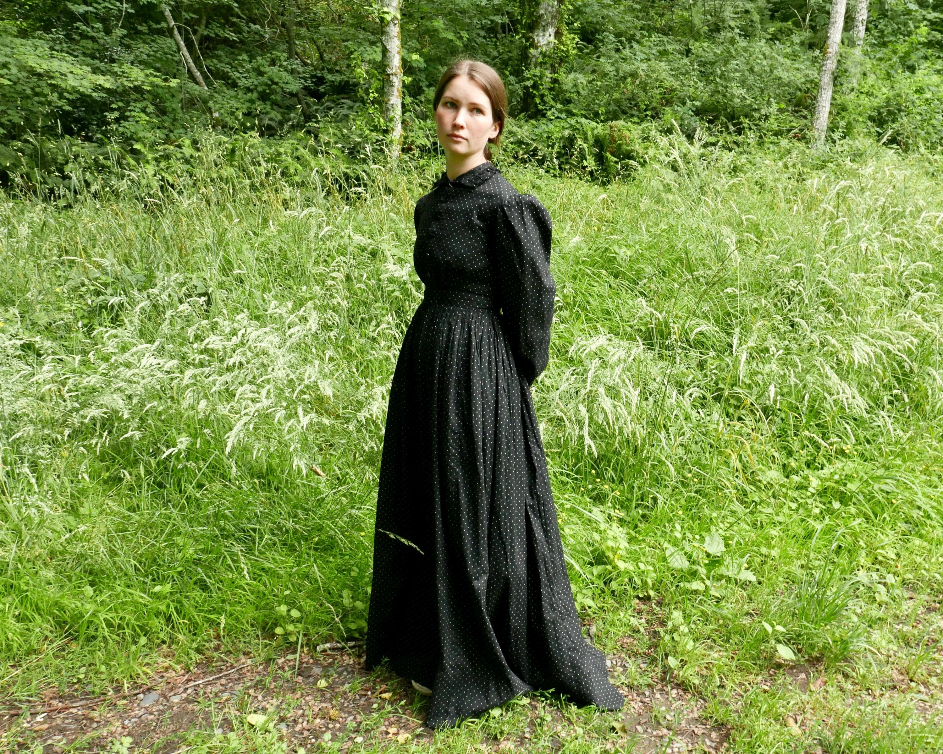 Antique calico dress - Etsy 日本