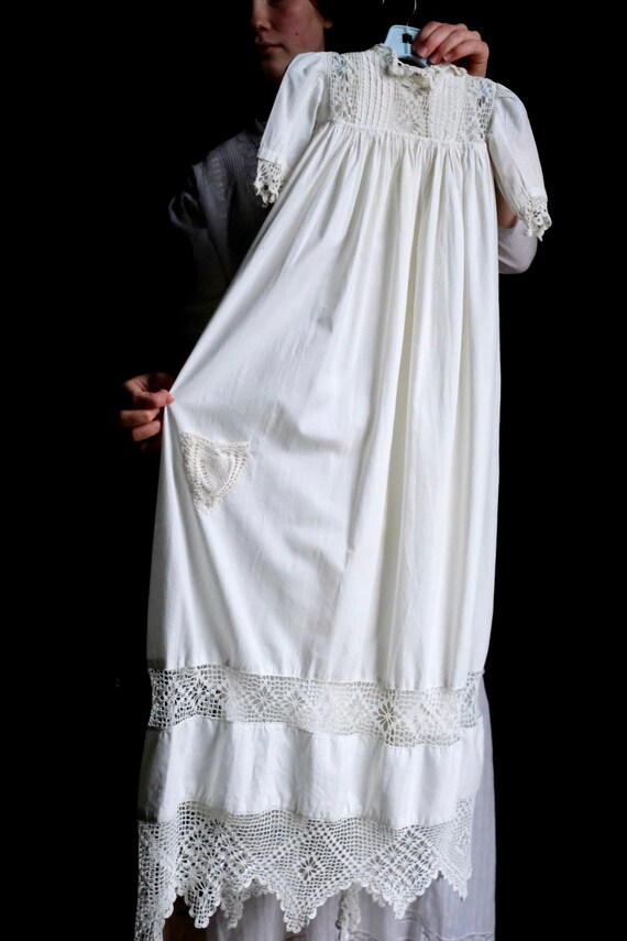 Edwardian Christening Gown with Petticoat 3 6 Months Gem