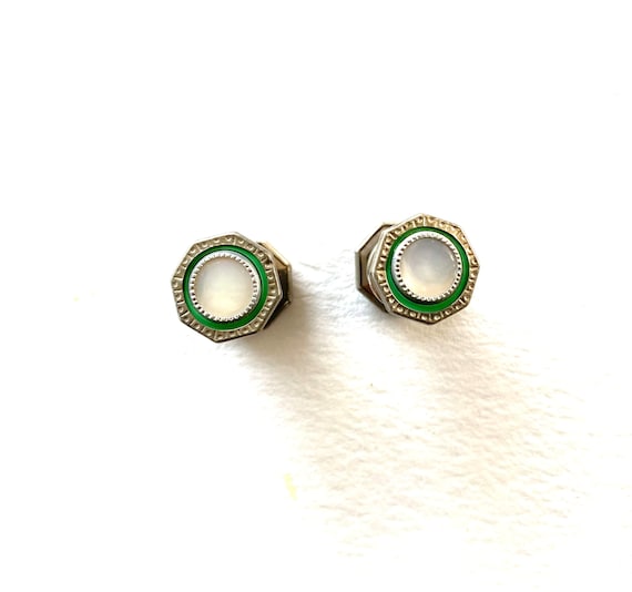 1910s Snap Link Cuff Links - image 2