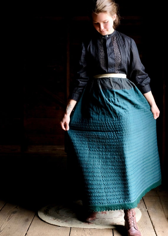 Antique Heavy Winter Petticoat