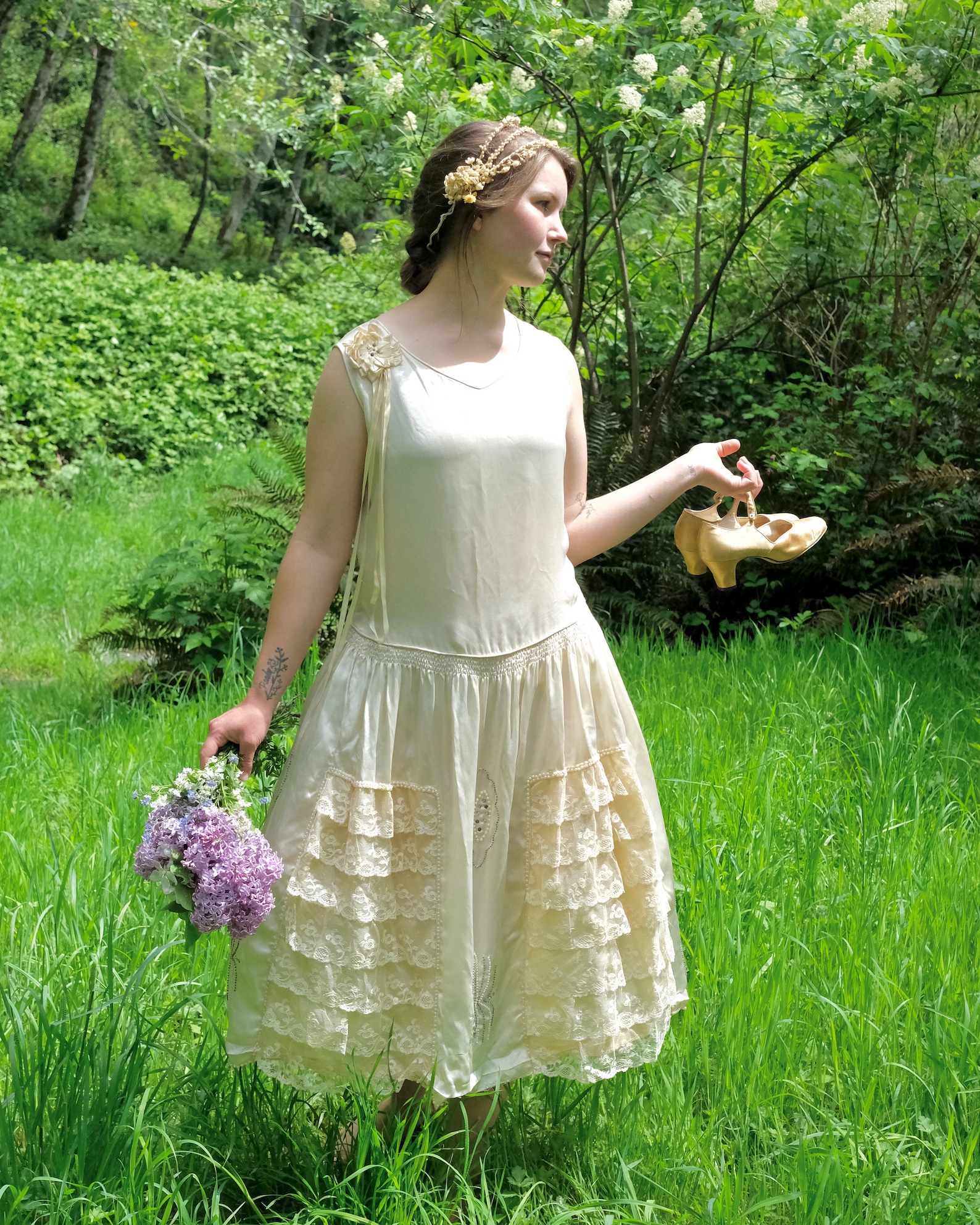 1920s Robe De Style Wedding Dress Etsy