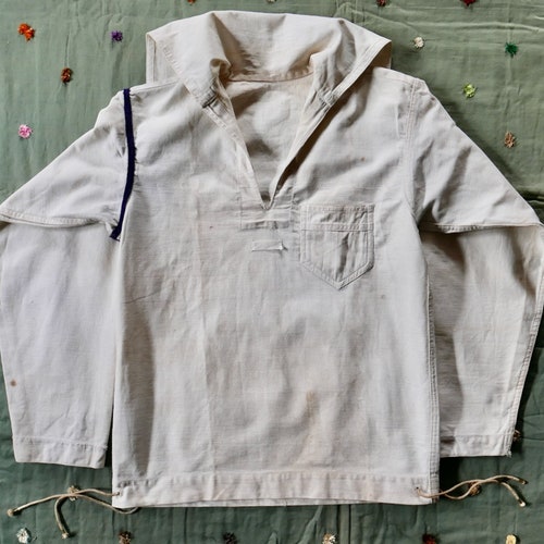 WWI shops US Navy Sailor Midi Blouse