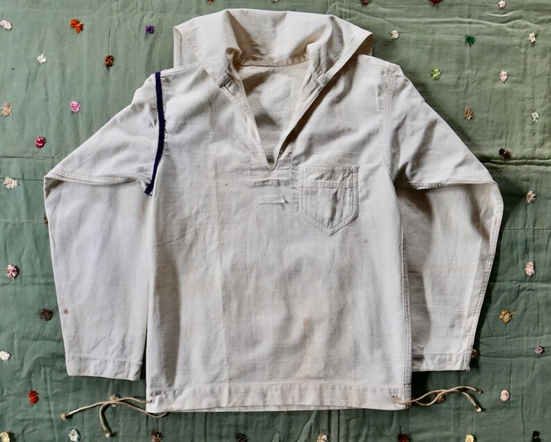 WWI shops US Navy Sailor Midi Blouse